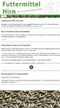 Mobile Screenshot of futtermittel-hirn.de